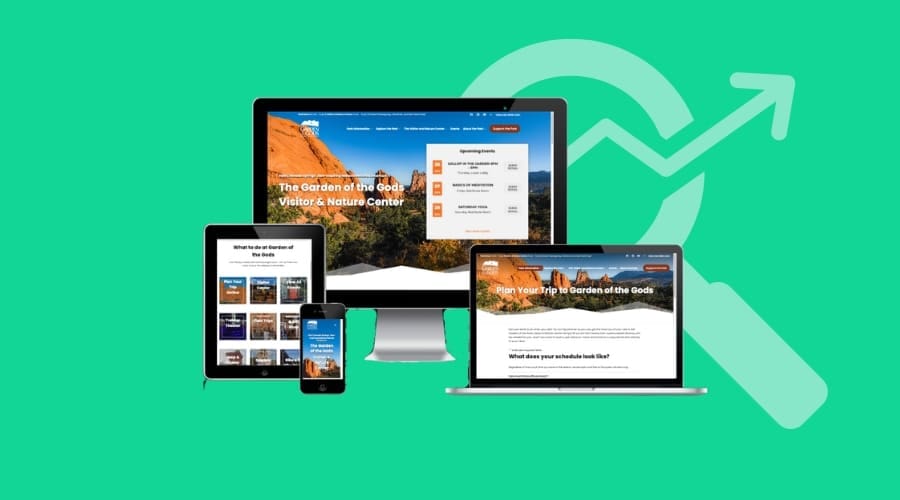 The Garden of the Gods Website Case Study