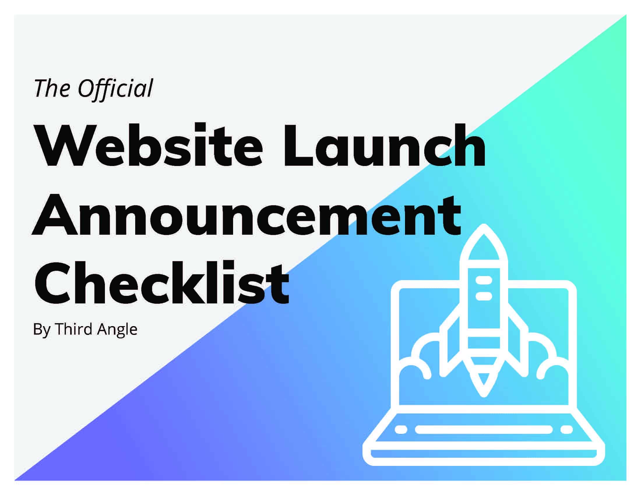Third Angle - Website Launch Announcement Checklist cover_Page_1
